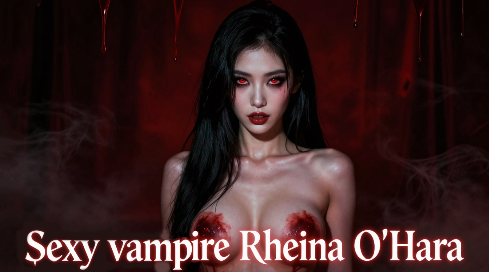 Reina Ohara - new bloody sexy vampire in lesbian world Logo
