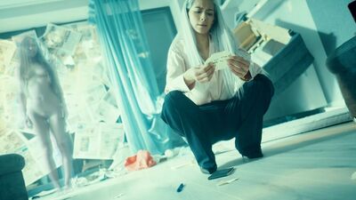 Poltergeist Amirah Adara entered the girl's pussy after paranormal sex