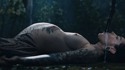 Horny monster tree fucks a artifact hunter with big ass Mag Numb