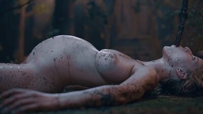 Monster tree's vines are fucking the busty redhead Octavia Red