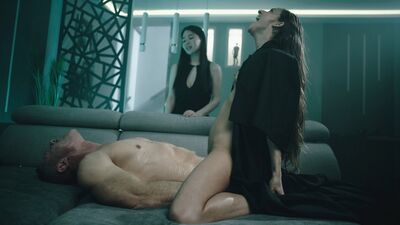 Succubus's monster pussy devoured the cheating husband of Rikako Katayama