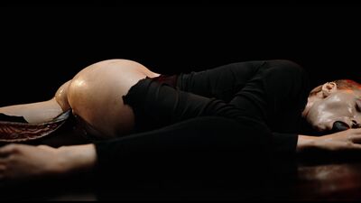 Alien tentacle sex: special agent Kelly Collins fucks with a monster