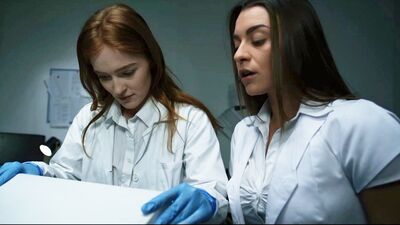 Scientists Jia Lissa and Josephine Jackson fell victim to Parasite X