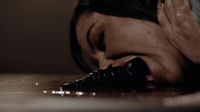 Crazy lesbian Blake Blossom gifts colleague Vanna Bardot a pussy parasite