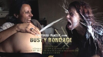 Milk enema and dirty anal rape of a kidnapped blonde punk