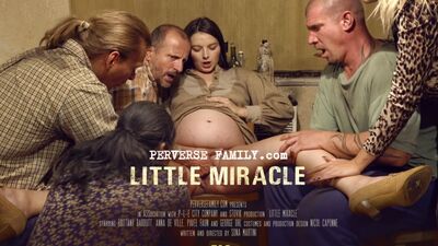 Nephew fucks busty aunt Angel Wicky while she daughter gives birth