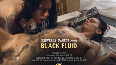 Black fluid - scary symptom of COVID-19 in a perverse family