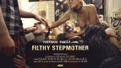 Brittany Bardot forces filthy stepmother to lick her girl's pussy