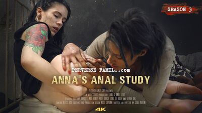 Anna De Ville's anal study: fisting, prolapse and stepmother licking ass