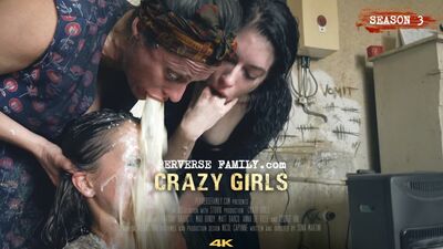 Sick girls Anna De Ville и Brittany Bardot puke on the aunt's face