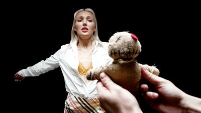 Sex under voodoo magical control with the beauty blonde Lovita Fate