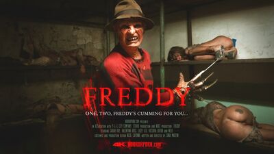 Nightmare on Elm Street porn parody: Freddy fucks screaming girls