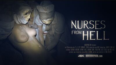 Silent Hill porn parody: scary group sex with nurses from hell