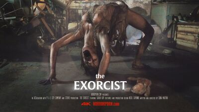 The Exorcist porn parody: dirty sex with the demon-possessed Sarah Kay