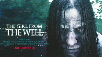 The Ring porn parody: sex with a girl from the well Eveline Dellai
