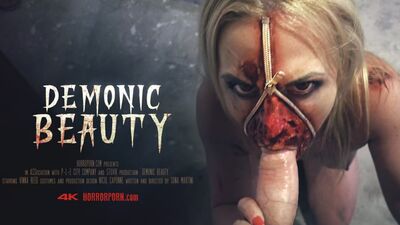 Demonic beauty Ria Sunn fucks stranger hard in damned house