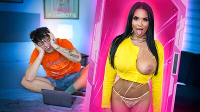 Nerd turned his stepmother Anissa Kate into a submissive sex robot