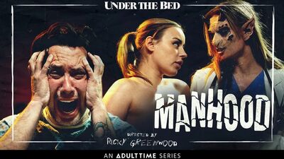 Demonic Dr. Ashley Lane wants a threesome with her patient and nurse