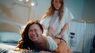 World without men (part 2) - Futa girl fucks Kimmy Kimm in the hospital