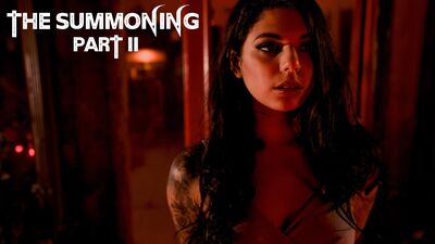 The Summoning (part II) - Lesbian sex Romi Rain with a busty demoness