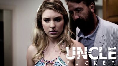 Step uncle fucks his 18-year-old niece Giselle Palmer in the kitchen