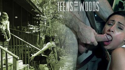 Ranger Brick Danger roughly fucks lost Jade Jantzen in the woods